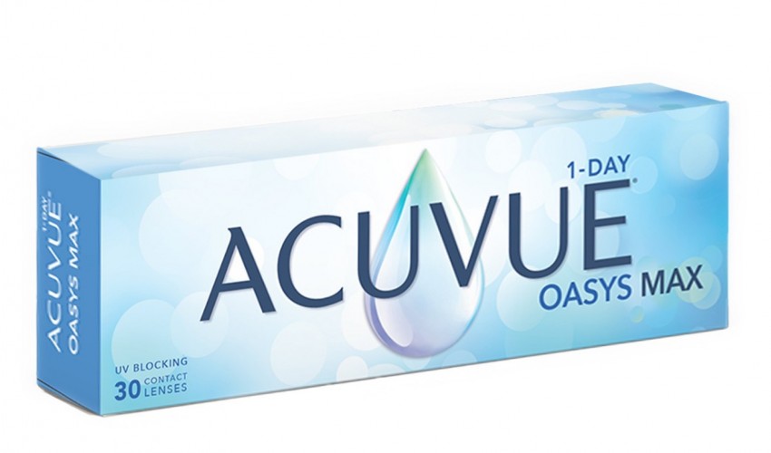 Lentilles Acuvue Oasys Max 1-Day – Technologie avancée pour un confort visuel absolu