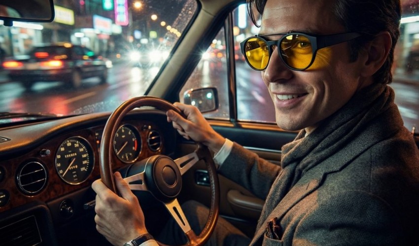 Améliorez Votre Vision Nocturne avec des Sur-Lunettes Jaunes